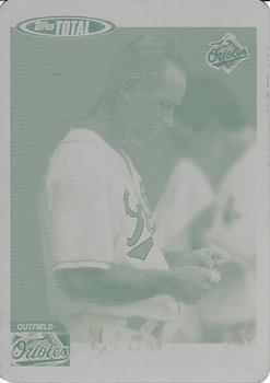 2004 Topps Total - Press Plates Yellow #288 B.J. Surhoff Front