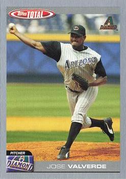 2004 Topps Total - Silver #36 Jose Valverde Front