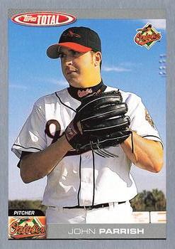 2004 Topps Total - Silver #93 John Parrish Front