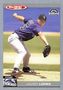 2004 Topps Total - Silver #227 Javier Lopez Front