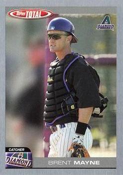 2004 Topps Total - Silver #392 Brent Mayne Front