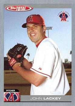 2004 Topps Total - Silver #487 John Lackey Front