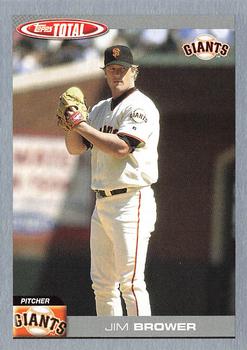 2004 Topps Total - Silver #607 Jim Brower Front