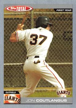 2004 Topps Total - Silver #805 Jon Coutlangus Front