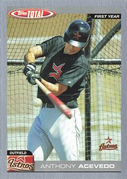 2004 Topps Total - Silver #832 Anthony Acevedo Front