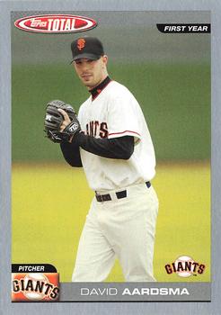 2004 Topps Total - Silver #837 David Aardsma Front