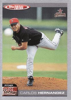 2004 Topps Total - Silver #419 Carlos Hernandez Front