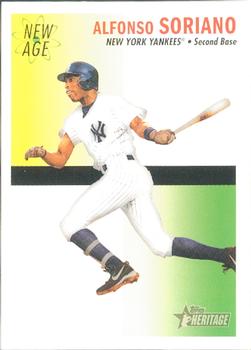 2004 Topps Heritage - New Age Performers #NAP4 Alfonso Soriano Front