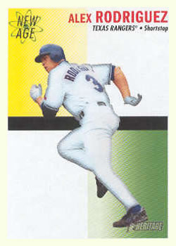 2004 Topps Heritage - New Age Performers #NAP3 Alex Rodriguez Front