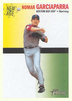 2004 Topps Heritage - New Age Performers #NAP6 Nomar Garciaparra Front