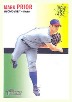 2004 Topps Heritage - New Age Performers #NAP7 Mark Prior Front