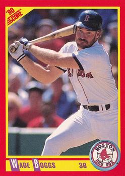 1990 Score - Promos #245 Wade Boggs Front