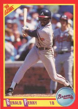 1990 Score - Promos #249 Gerald Perry Front