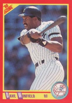 1990 Score - Promos #307 Dave Winfield Front