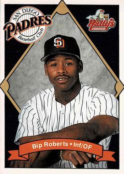 1991 Rally's San Diego Padres Magazine Inserts #23b Bip Roberts Front