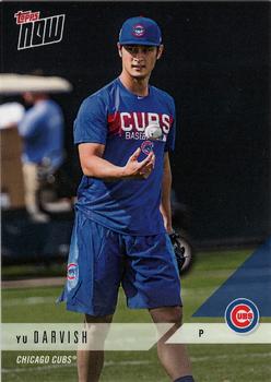 2018 Topps Now Road to Opening Day Chicago Cubs #OD-303 Yu Darvish Front