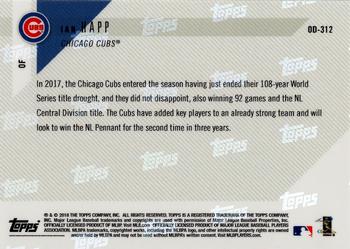 2018 Topps Now Road to Opening Day Chicago Cubs #OD-312 Ian Happ Back