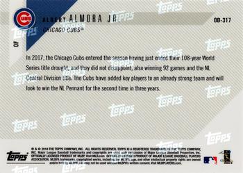 2018 Topps Now Road to Opening Day Chicago Cubs #OD-317 Albert Almora Jr. Back