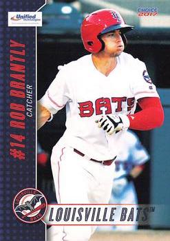 2017 Choice Louisville Bats #04 Rob Brantly Front