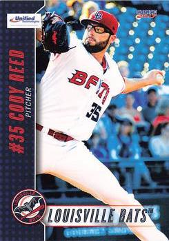 2017 Choice Louisville Bats #21 Cody Reed Front