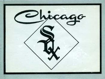 1960 Fleer Baseball Greats - Team Logo Decals #NNO Chicago White Sox Front