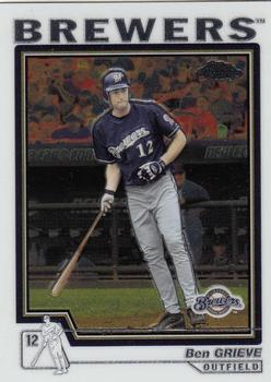2004 Topps Traded & Rookies - Chrome #T12 Ben Grieve Front