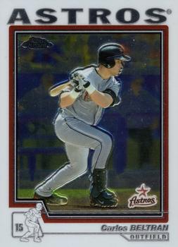 2004 Topps Traded & Rookies - Chrome #T17 Carlos Beltran Front