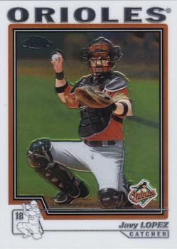 2004 Topps Traded & Rookies - Chrome #T20 Javy Lopez Front