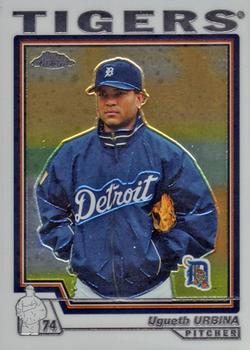 2004 Topps Traded & Rookies - Chrome #T54 Ugueth Urbina Front