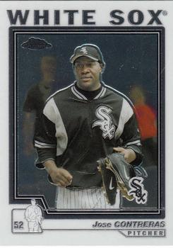 2004 Topps Traded & Rookies - Chrome #T57 Jose Contreras Front