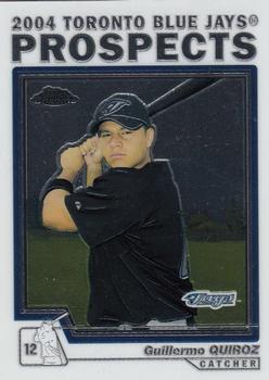 2004 Topps Traded & Rookies - Chrome #T102 Guillermo Quiroz Front