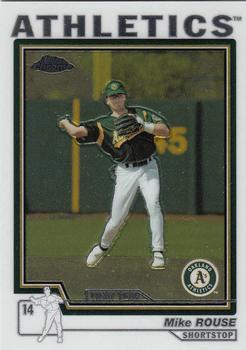 2004 Topps Traded & Rookies - Chrome #T151 Mike Rouse Front