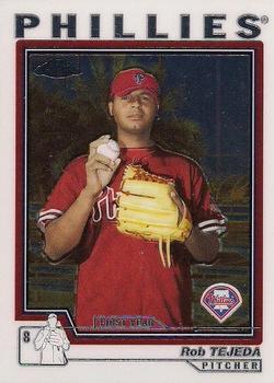 2004 Topps Traded & Rookies - Chrome #T187 Rob Tejeda Front