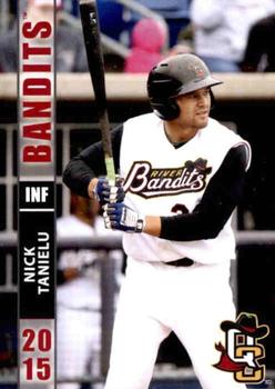 2015 Grandstand Quad Cities River Bandits #NNO Nick Tanielu Front