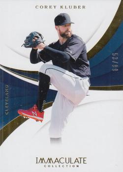 2018 Panini Immaculate Collection #61 Corey Kluber Front