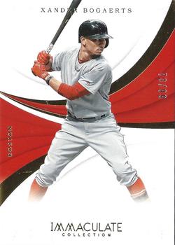 2018 Panini Immaculate Collection #85 Xander Bogaerts Front