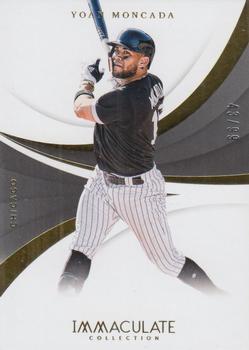 2018 Panini Immaculate Collection #94 Yoan Moncada Front