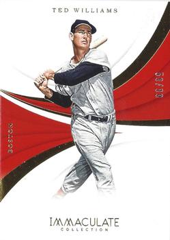 2018 Panini Immaculate Collection #113 Ted Williams Front
