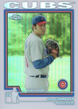 2004 Topps Traded & Rookies - Chrome Refractors #T127 Jon Connolly Front