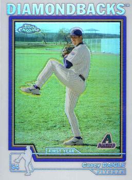 2004 Topps Traded & Rookies - Chrome Refractors #T139 Casey Daigle Front