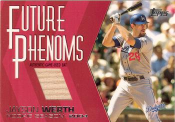 2004 Topps Traded & Rookies - Future Phenoms Relics #FP-JW Jayson Werth Front