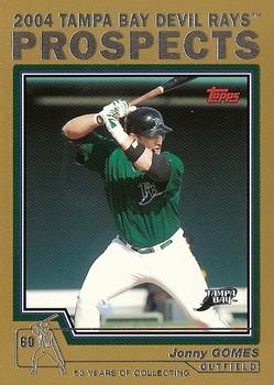 2004 Topps Traded & Rookies - Gold #T93 Jonny Gomes Front