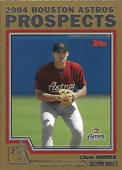 2004 Topps Traded & Rookies - Gold #T97 Chris Burke Front