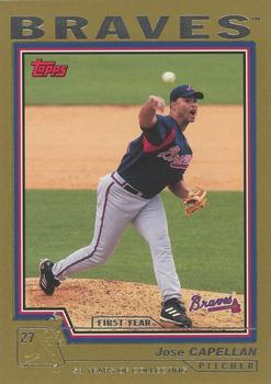 2004 Topps Traded & Rookies - Gold #T143 Jose Capellan Front