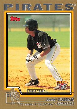 2004 Topps Traded & Rookies - Gold #T196 Javier Guzman Front
