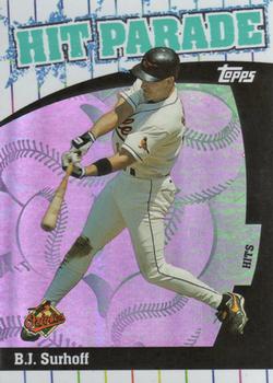 2004 Topps - Hit Parade #HP29 B.J. Surhoff Front