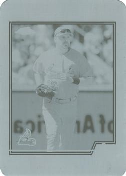 2004 Topps Traded & Rookies - Printing Plates Cyan #T31 Larry Walker Front