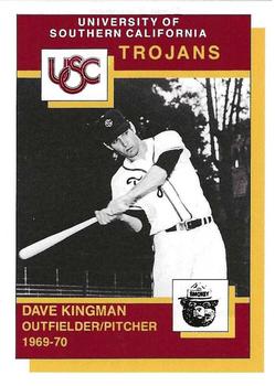 1990 USC All-Time Trojans Smokey #NNO Dave Kingman Front