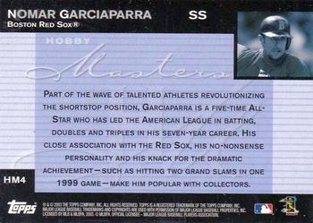 2004 Topps - Hobby Masters #HM4 Nomar Garciaparra Back
