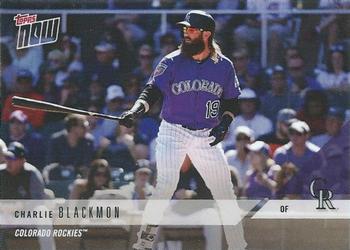 2018 Topps Now Road to Opening Day Colorado Rockies #OD-395 Charlie Blackmon Front